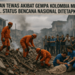 Gempa Kolombia mengguncang dunia, memicu solidaritas dan kesadaran akan dampak bencana.