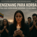 Kolombia berkabung pasca gempa dahsyat; suasana duka menyelimuti seluruh negeri.