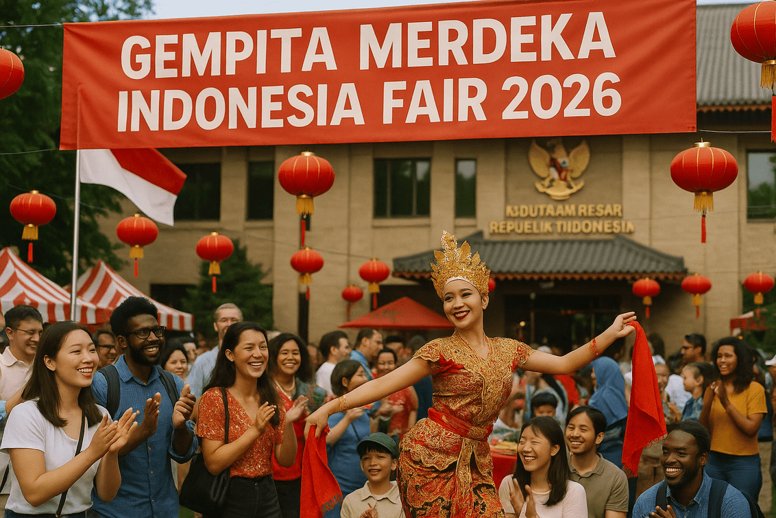 Indonesia Fair Beijing 2026: Gema Kemerdekaan RI Perayaan Gema Kemerdekaan RI di Indonesia Fair Beijing 2026: Budaya dan Semangat Bersatu!