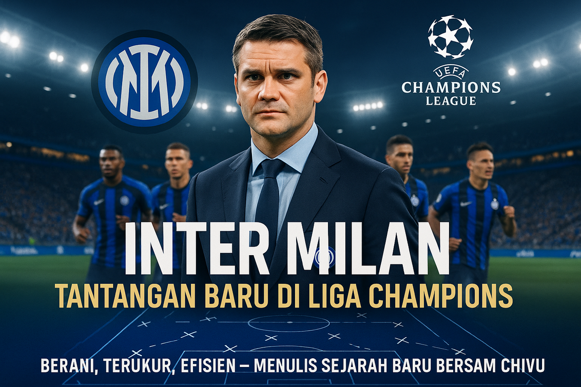 Inter Milan siap menantang Eropa dengan semangat baru di bawah Cristian Chivu. Misi berani dimulai!
