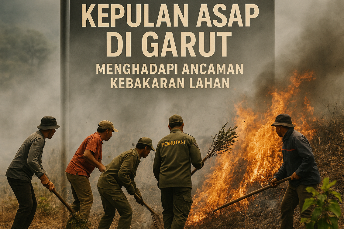 Kebakaran Talagawangi: Hutan Garut terbakar, peringatan serius bagi kelestarian lingkungan.