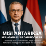Indonesia dan Rusia bergandengan tangan untuk mewujudkan era astronaut Nusantara.