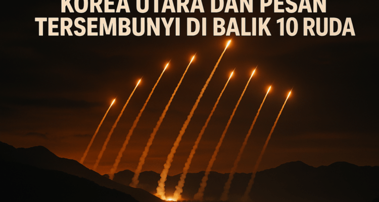 "10 rudal Korea Utara; pesan tersembunyi menantang dunia."