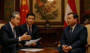 "Prabowo Subianto memperkuat hubungan dengan Beijing melalui manuver diplomasi strategis."