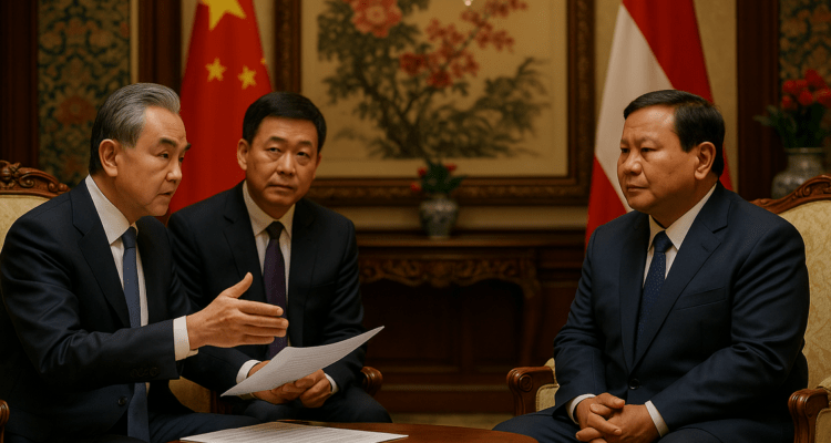 "Prabowo Subianto memperkuat hubungan dengan Beijing melalui manuver diplomasi strategis."