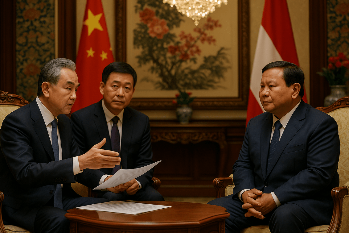 "Prabowo Subianto memperkuat hubungan dengan Beijing melalui manuver diplomasi strategis."