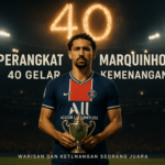 Marquinhos meraih gelar Raja Trofi Dunia, memimpin perolehan trofi global.