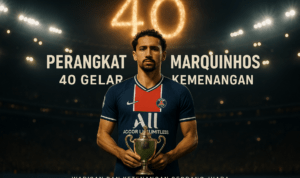 Marquinhos meraih gelar Raja Trofi Dunia, memimpin perolehan trofi global.