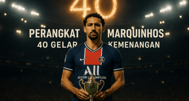 Marquinhos meraih gelar Raja Trofi Dunia, memimpin perolehan trofi global.