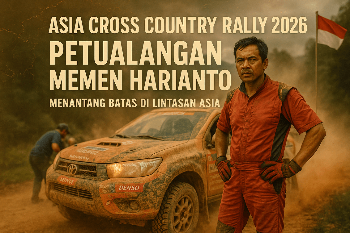 Kiprah Memen Harianto di AXCR 2026: Performa impresif dan strategi inovatif.