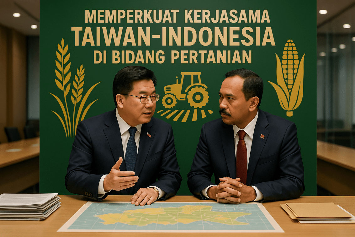 Kerja sama inovatif di bidang pertanian cerdas untuk masa depan berkelanjutan.