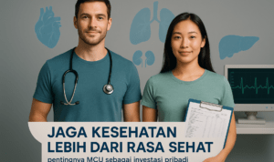 "Sehat tak selalu aman: Pentingnya cek kesehatan menyeluruh untuk pencegahan optimal."