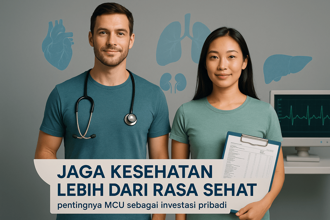 "Sehat tak selalu aman: Pentingnya cek kesehatan menyeluruh untuk pencegahan optimal."