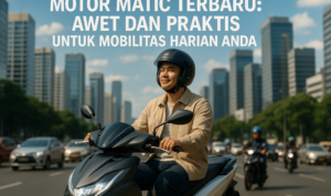 "Motor matic tangguh, solusi tepat untuk mobilitas sehari-hari di era modern."