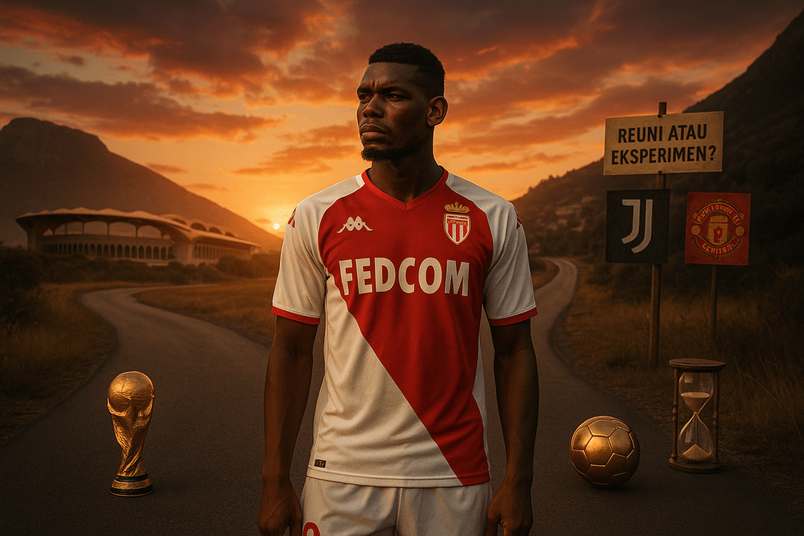 Paul Pogba dan Monaco: Karier berakhir singkat, meninggalkan pertanyaan dan harapan.