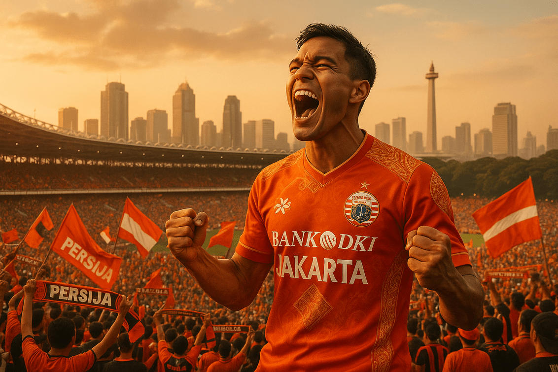 "Persija Jakarta berjuang raih kemenangan di HUT Emas Jakarta, menargetkan takhta juara!"