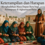"Seni Afghan: Karya perempuan yang menggambar harapan di tengah pergolakan."