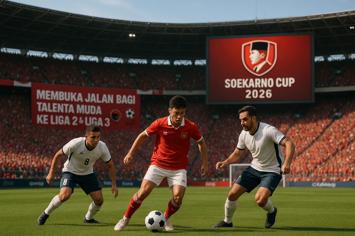 Soekarno Cup 2026: Era Baru, Lompatan Besar Sepakbola. Siap Menyongsong Prestasi! ⚽🎉