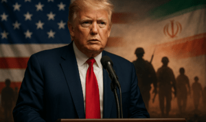 Trump menekan Iran untuk memberi kompensasi akibat dampak perang.