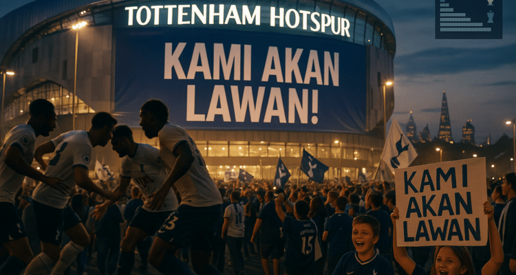 Tottenham: Slogan Baru, Semangat Lawan Liga Inggris!