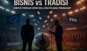 "UEFA boikot FIFA: Ketegangan memuncak, kepercayaan pada Piala Dunia goyah."