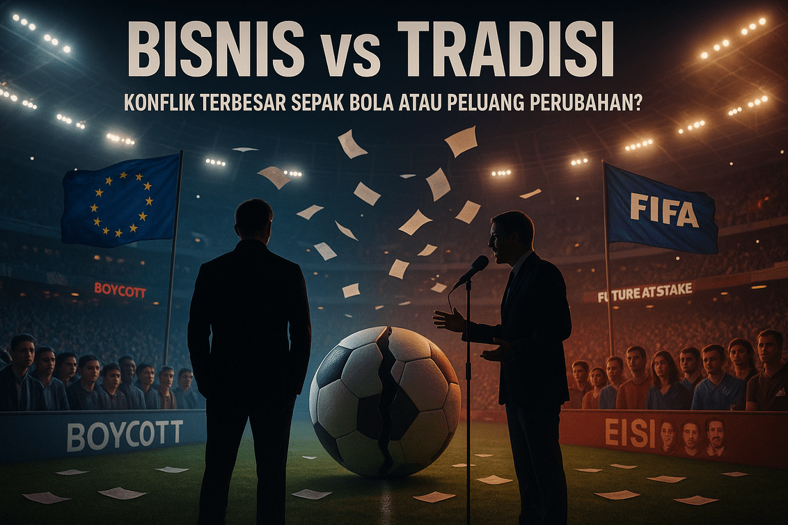 "UEFA boikot FIFA: Ketegangan memuncak, kepercayaan pada Piala Dunia goyah."