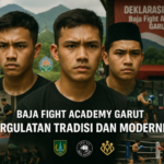 Baja Fight Academy Garut gelar acara: Konsolidasi, Deklarasi, dan Aksi untuk promosi bela diri.
