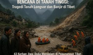 Bencana iklim di Asia: banjir melanda Nepal, longsor terjadi di Tibet; alarm perubahan iklim.