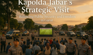 Kapolda Jabar siaga di Garut, pantau nobar dengan dinamika tinggi.