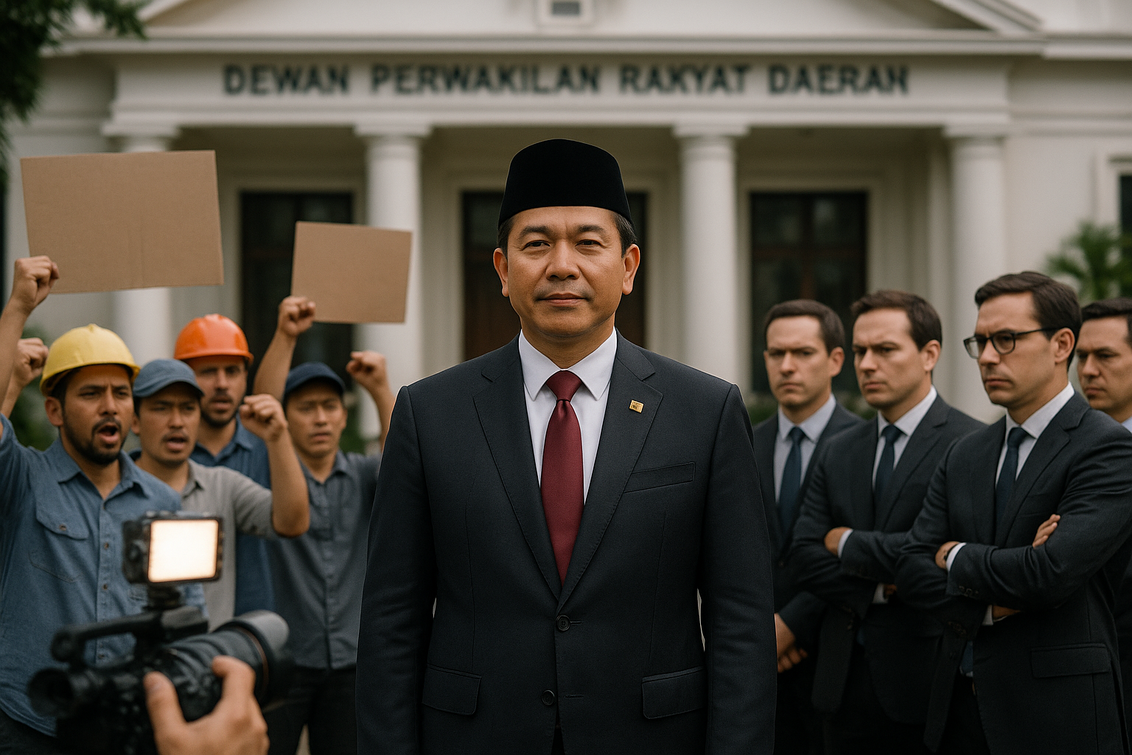 Ketua DPRD Garut bertemu buruh; babak baru dialog dan perjuangan hak pekerja dimulai.
