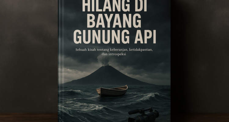 "Misteri hilangnya tim liputan di perairan sekitar Gunung Anak Krakatau."