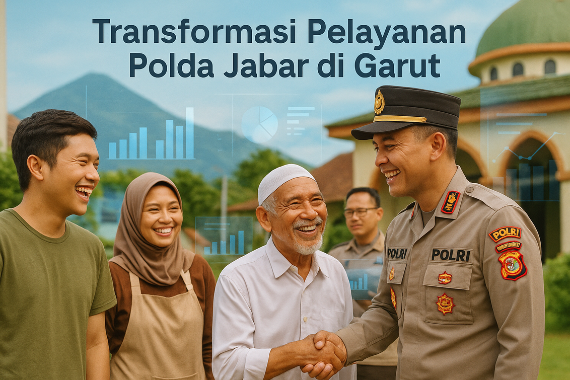 Riset dan Jumling di Polda Jabar, Garut: Inovasi dan kemitraan untuk kemajuan bersama.