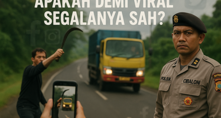 Polsek Cibalong soroti konten celurit; viralitas dan dampaknya jadi perbincangan.