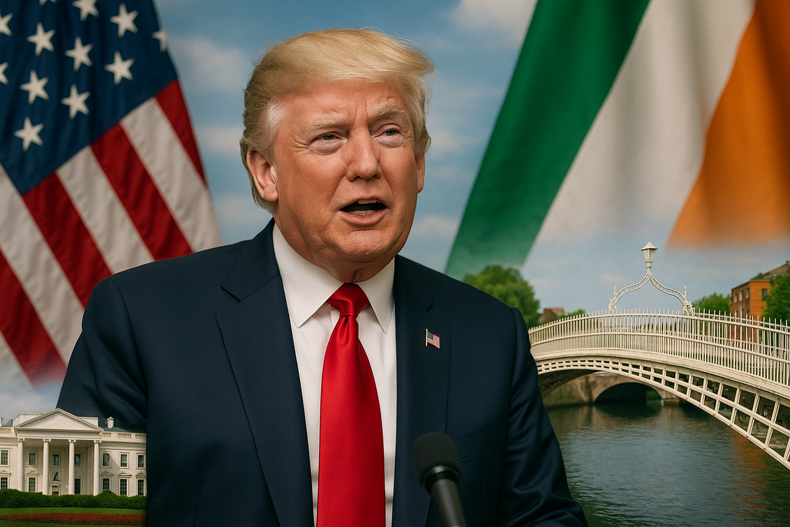 "Trump dan Irlandia diskusikan arah baru dalam hubungan perdagangan bilateral."